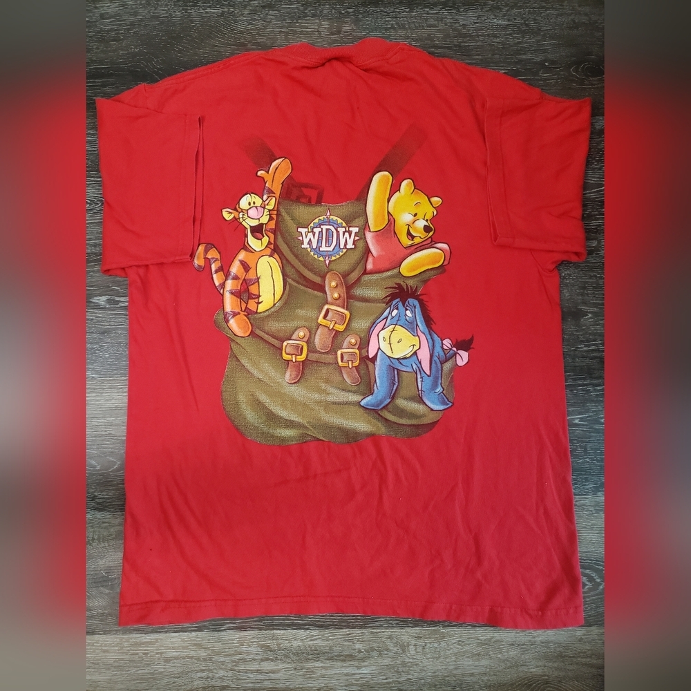 Vintage Walt Disney World Single Stitch (Winnie The Pooh) Tshirt L - Picture 5 of 8